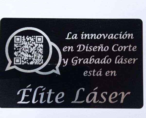 Tarjetas de Visita Personalizadas en Aleación de Aluminio: ¡Impresiona con Elegancia en Élite Láser! - Imagen 8
